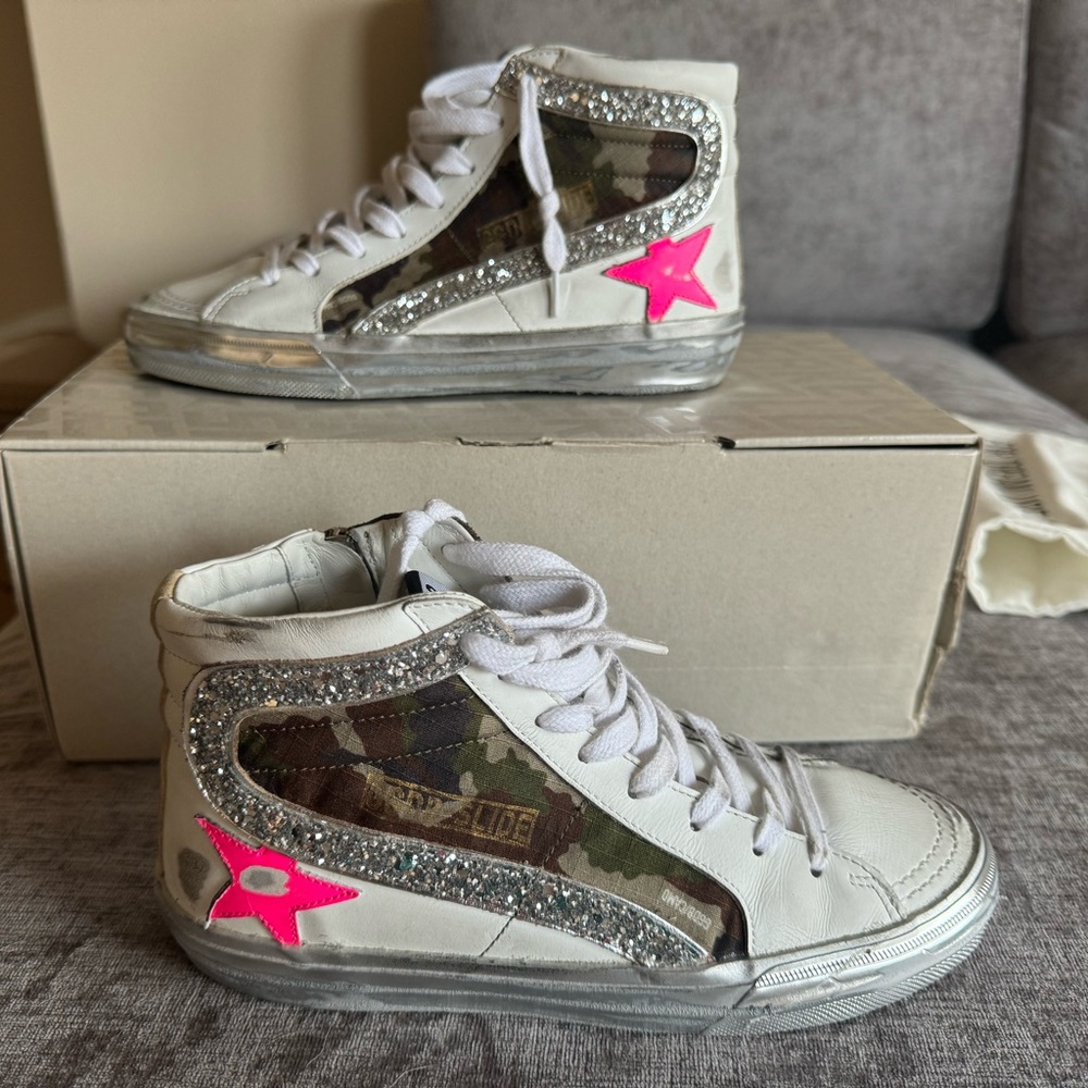 Women’s Golden Goose Slide Double Quarter sneaker